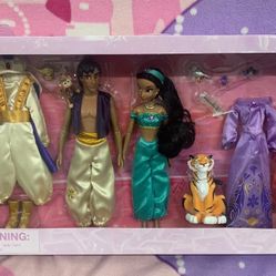 Aladdin And Jasmine Doll Set 