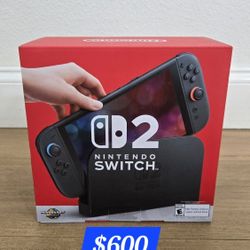 For Sale:
Brand New Still Sealed in Box Nintendo Switch 2 Mario Kart Bundle