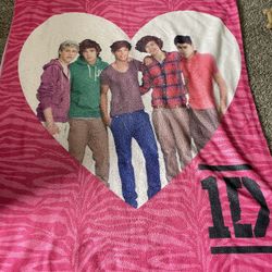 One Direction Throw Blanker  