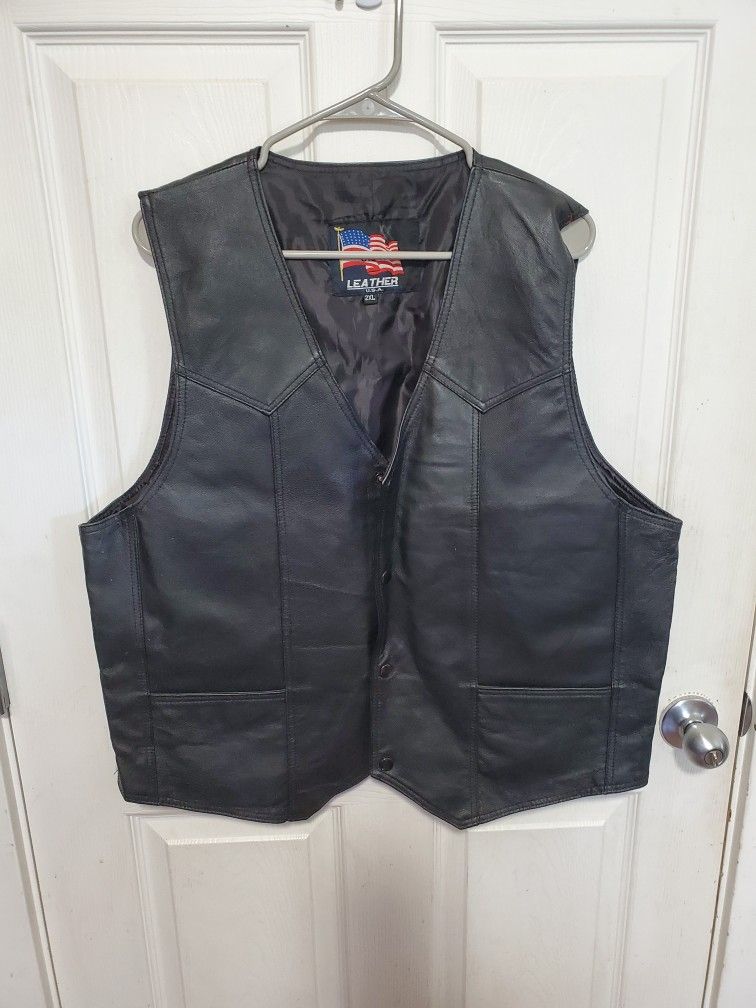 Very Cool Leather Vest