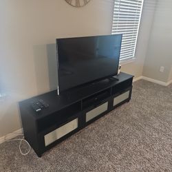 Samsung TV ( 50 Inch ) and TV Stand