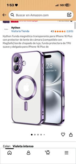 Cover para iPhone 16