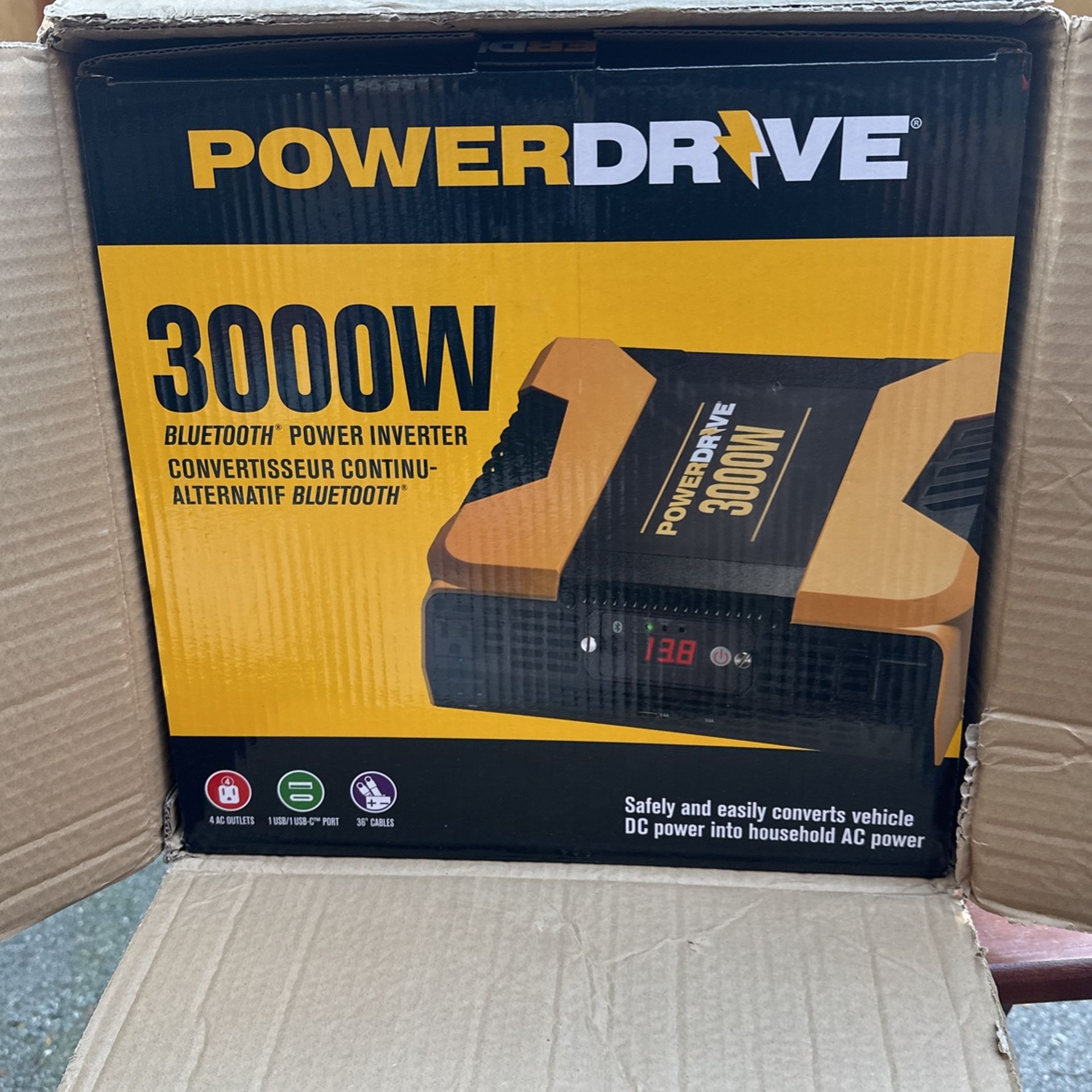PowerDrive 3000W Inverter (Brand new)