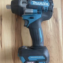 Makita 40V max XGT Brushless Cordless 4-Speed Mid-Torque 1/2 in. Impact Wrench w/Detent Anvil (Tool Only)