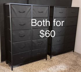 FABRIC  DRAWERS / MAKE OFFER