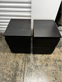 IKEA DRAWER CHEST 2 MALM BOTH FOR $50