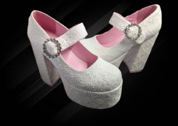 Platform Mary Jane Shoes