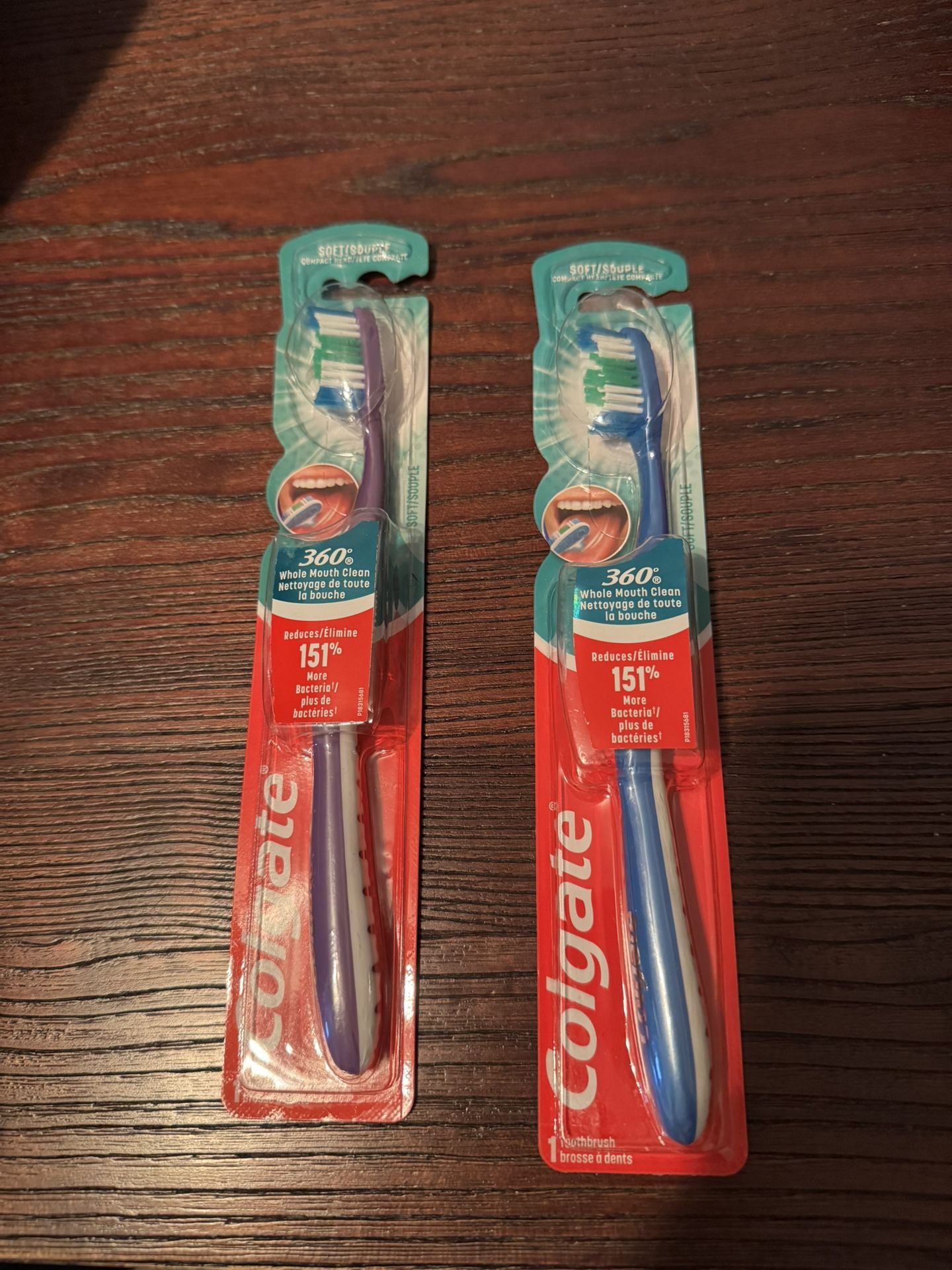 New Colgate 360 Soft Toothbrushes