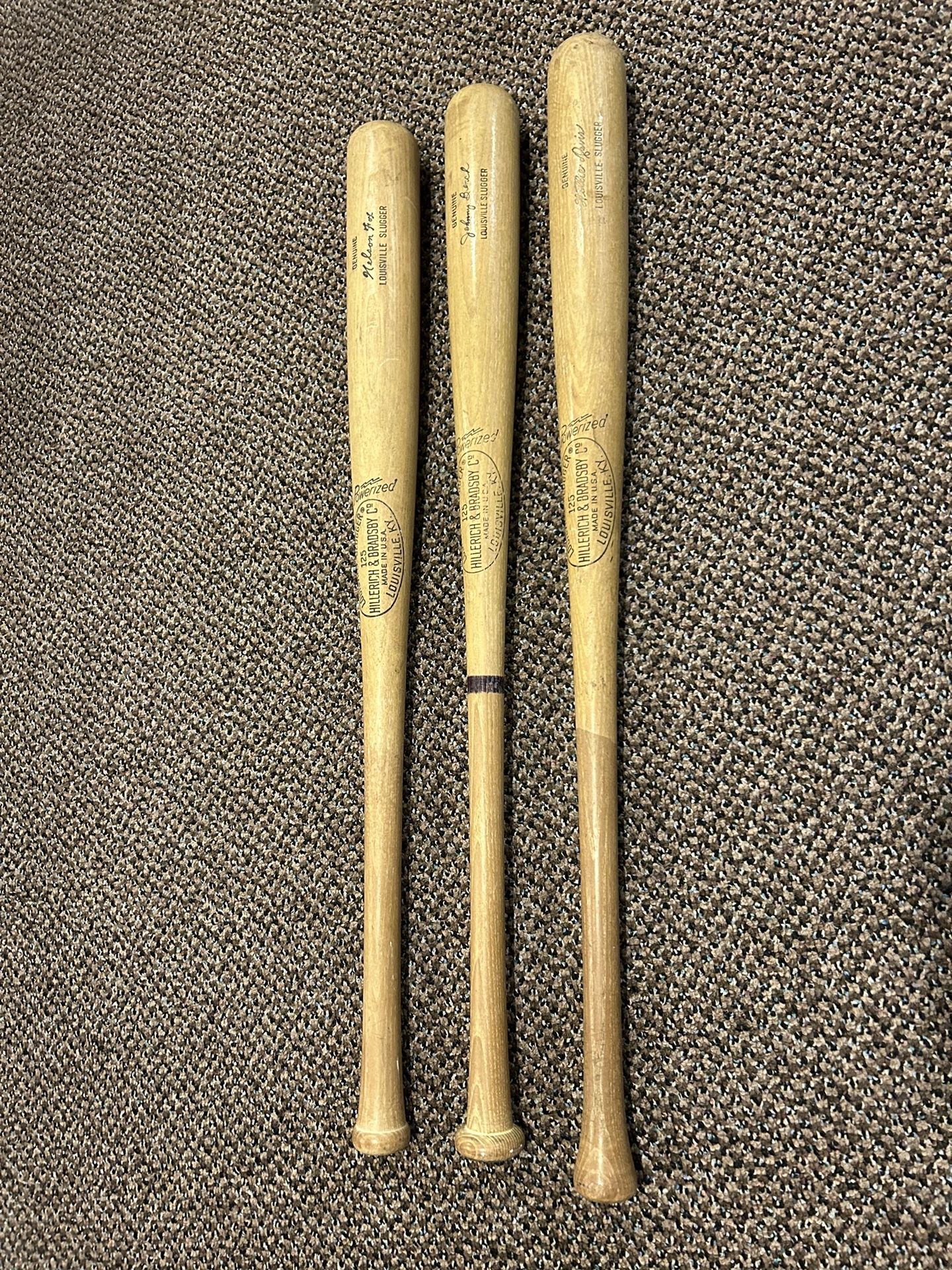 Vintage Woden Baseball Bats