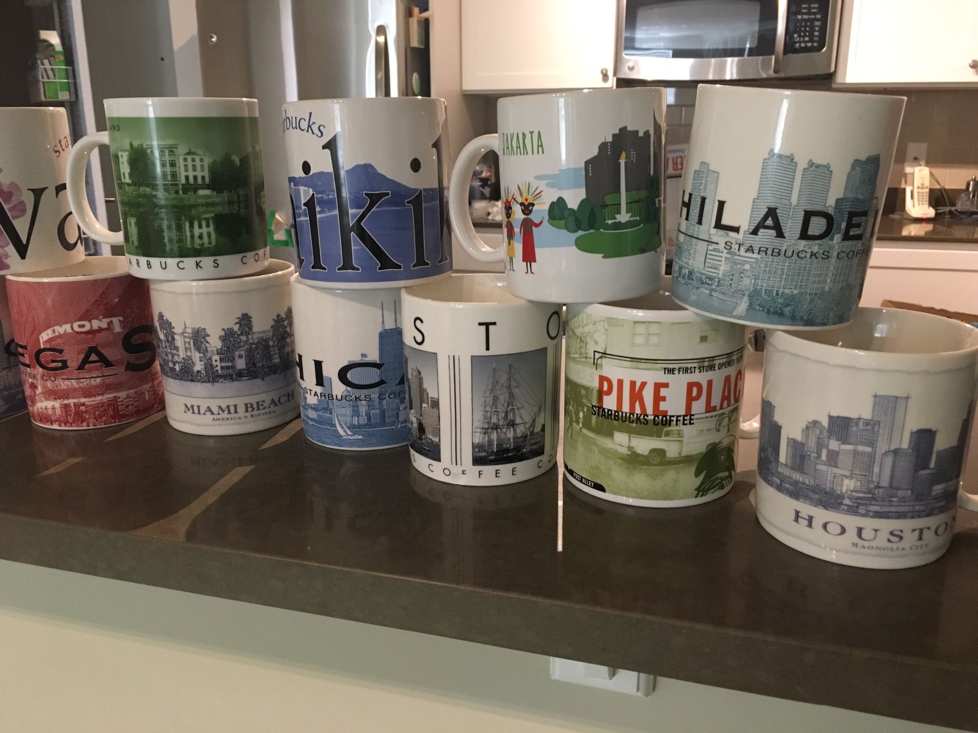 Starbucks city mug collection (new)