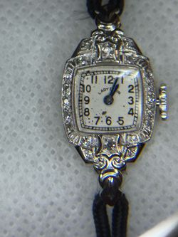 Antique Hamilton Lady Elgin Cocktail Watch ( 1930s)