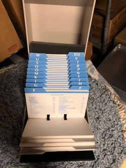 Bates business card and # severs