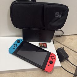Nintendo Switch (🚨+ 2 Games ) ❗️LIKE NEW❗️