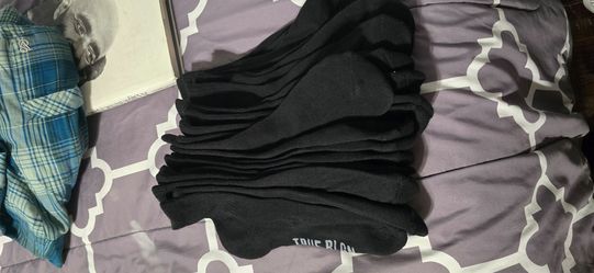 11 Pairs mens 10-13 Mid Crew socks