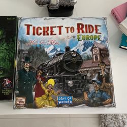 Board Games - Ticket To Ride Europe, What Do You Meme? Etc