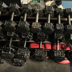 Hexagon Dumbbell 