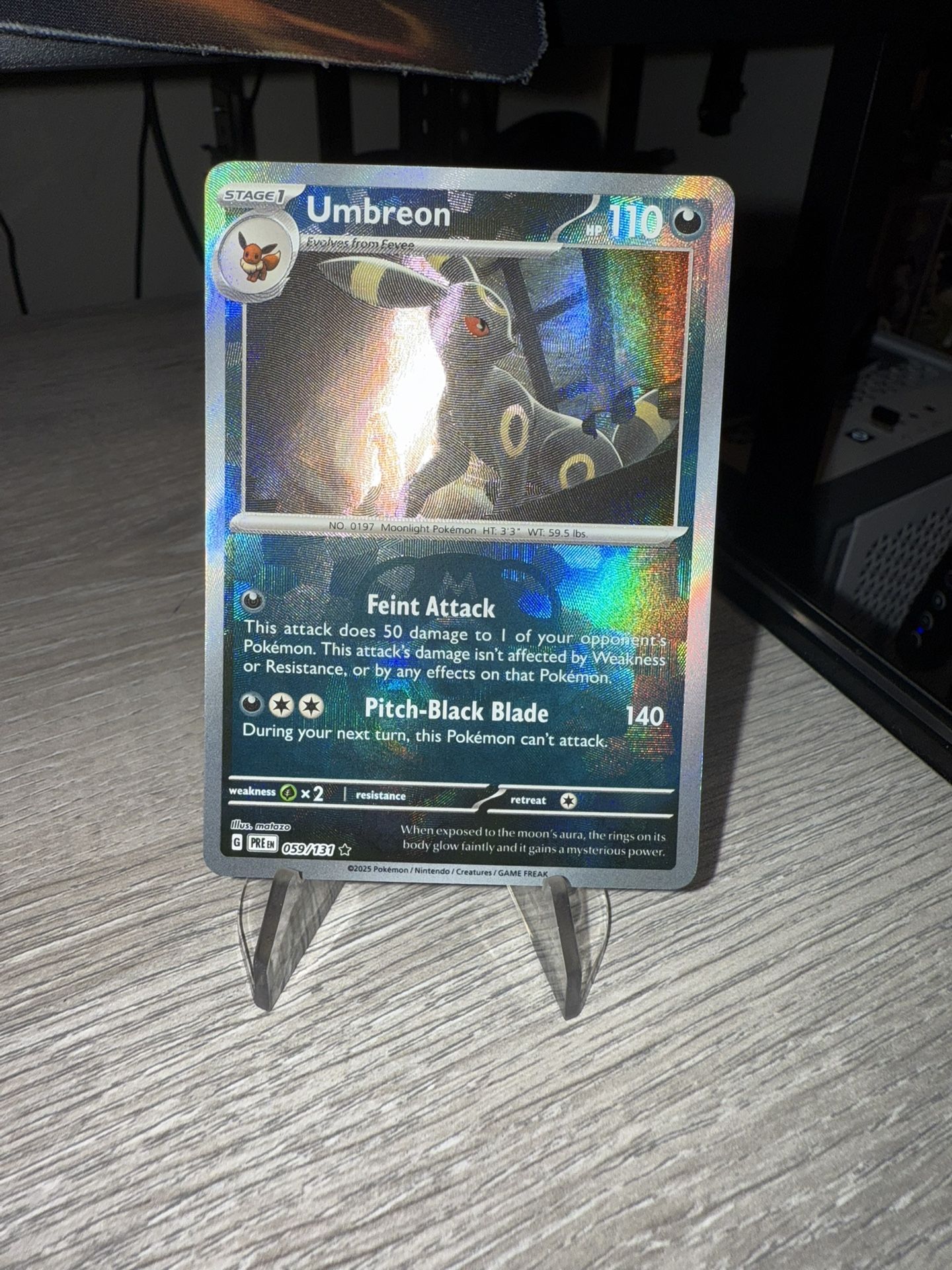 Umbreon (Master Ball Pattern) - SV: Prismatic Evolutions (PRE)