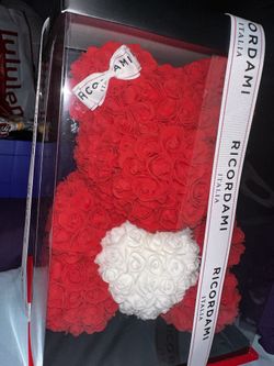 Forever Flower Bear (synthetic Roses)