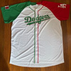 2019 dodgers Mexican heritage night baseball jersey