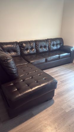 Chocolate Sectional Couch