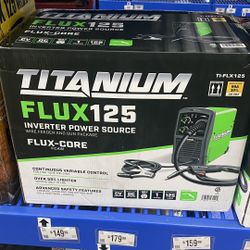 Titanium Flux 125 Welder