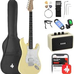 Donner DST 100 39-Inch Electric Guitar Starter Kit