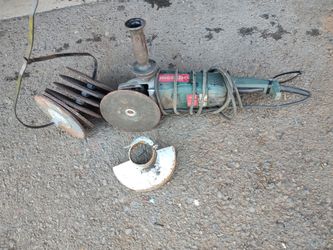 Metabo 7" electric grinder