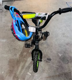 Huffy Rock It 12-Inch Kids' Bike  with Helmet