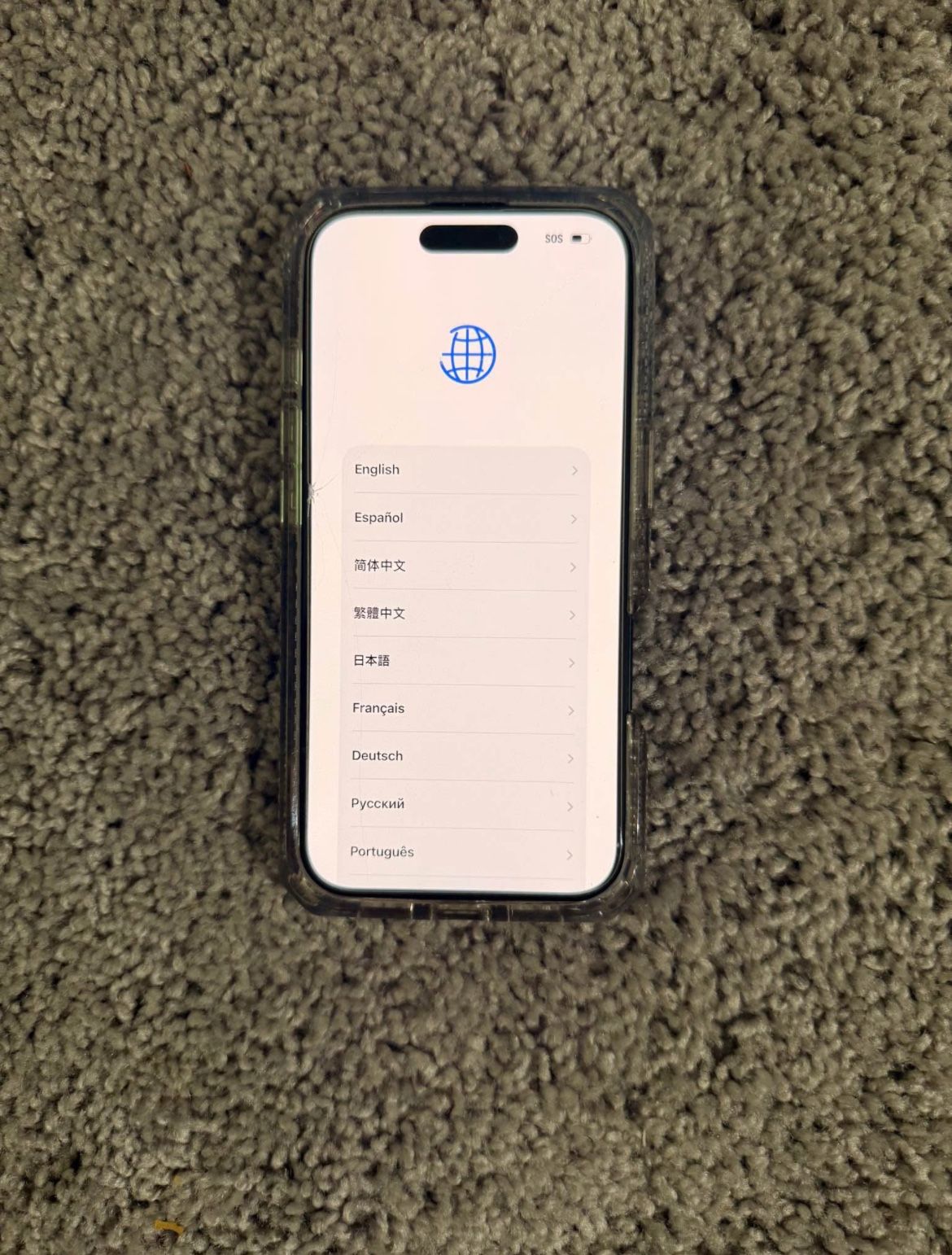 black iPhone 16