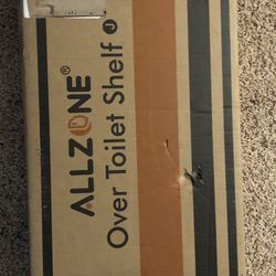 Allzone over the toilet organizer 