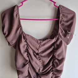 A cute top pink size small