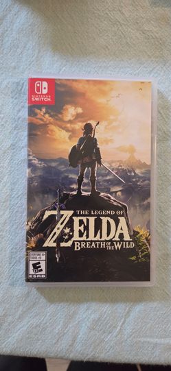 The Legend of Zelda Breath of the Wild Nintendo Switch Game