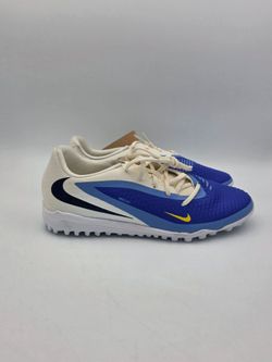 Nike Phantom 6 Low Academy Racer Blue Soccer Turf Shoes Men’s Sz 6.5