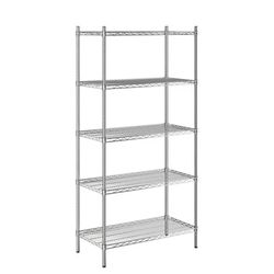 2 - 18” x 36” Chrome Shelf