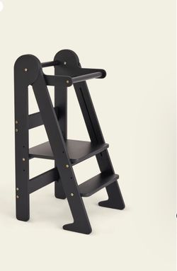 Piccalio Foldable Toddler Tower – Black