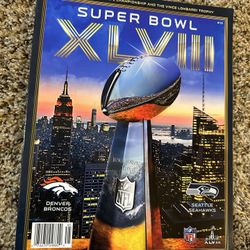 2014 Super Bowl XLVIII Program