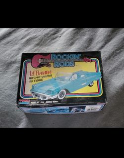 Collectible Model Car Kit, 1958 Ford Thunderbird Convertible, Richie Valens