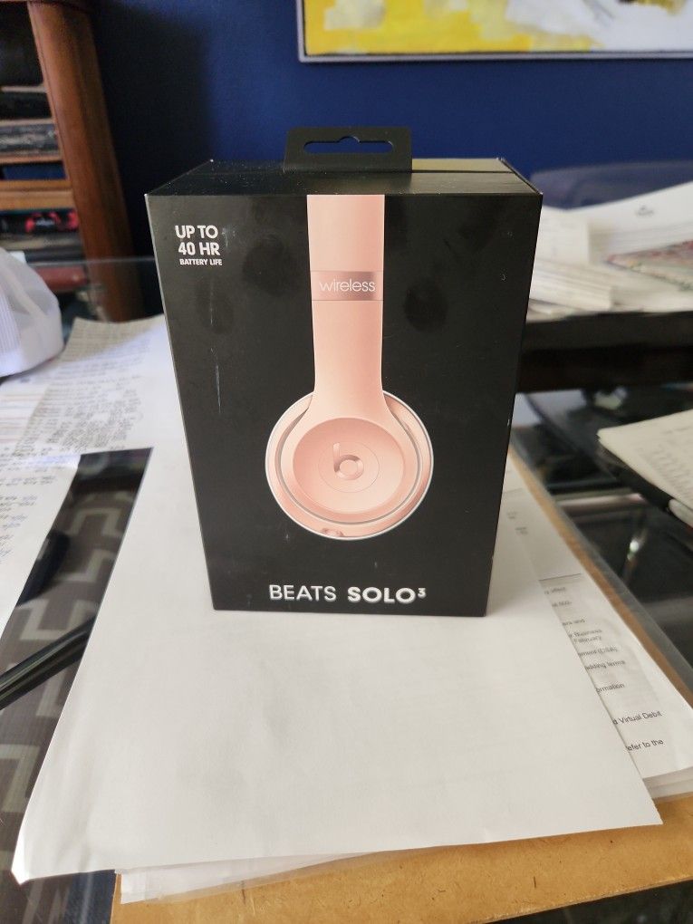 BEATS SOLO 3 Wireless  Rose Gold 