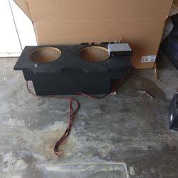 Speaker Box And Pioneer  CD Player Wit Bluetooth