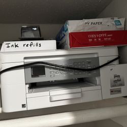 Printer + Ink + Paper - Barely Used $150