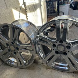 17inch Rims Mercedes Benz Original Chrome