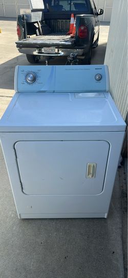 Admiral White Gas Dryer