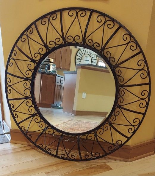 Metal Framed Mirror