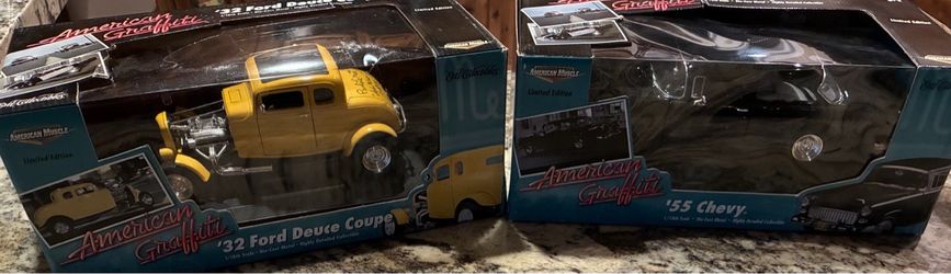 American Graffiti Limited Edition 1:18 scale Die Cast Set