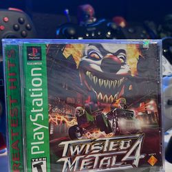 Twisted Metal 4 (factory Sealed) Ps1