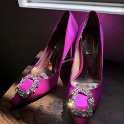Summer Heels Badgley Mischka Size 7