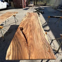 Beautiful Live Edge Slabs- Kiln Dried And Sanded