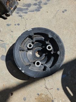 Multi-groove engine crankshaft pulley