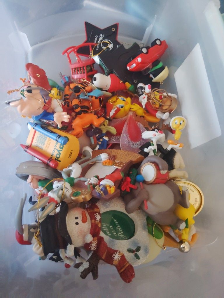 Assortment Of Looney Toons Ornaments