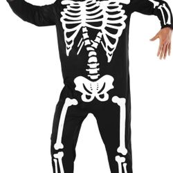 Two Headed Skeleton Costume XL
